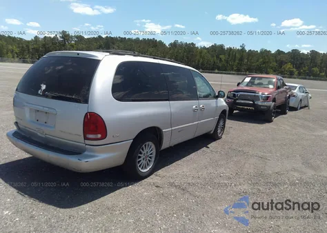 2000 Chrysler Town & Country Lxi из США, поврежденный, VIN 1C4GP54L7YB661004